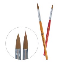 다이아뷰티 리퀴드 유리볼 네일 연장 보수 국시 아크릴 재료, (관련상품) 밍크 아크릴붓 8호