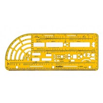 코링 템플렛 K-600 교통사고조사용 4WA49900, 1개, 1개