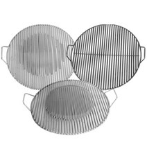 원 양수 석쇠 철망 그릴 불판 구이판 스텐석쇠