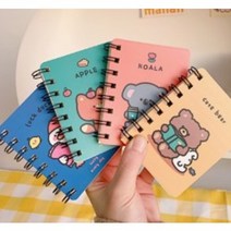 캐릭터 스프링 메모 무지 수첩 4종, 코알라