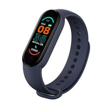 스포츠 워치 BT 4.0 USB 스마트 급속 충전 원격촬영 안드로이드/ iOS 지원, 블루