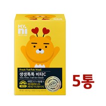 일동제약 비타민C 캔디 츄어블 씹어먹는 비타민 사탕 쏠라 약국 어린이 씨 b3 b6 자일리톨 맛있는 레몬 딸기 분말 가루 추어블 정, 5set, 108정 1통