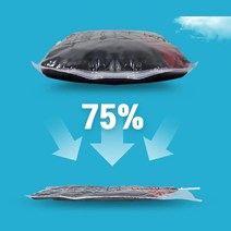 코트 패딩 의류압축팩 옷장정리 진공옷걸이 옷진공포장 겨울옷정리 옷걸이형압축 옷걸이형의류압축팩, 1개, 대형