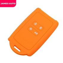 Jameo-자동차 실리콘 키 케이스 보호 커버 홀더 르노 콜레오스 카다르 삼성 QM5 QM6 2016-2020, 파란