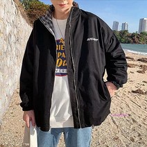 MMSc_자켓 남자 아우터 캐주얼 남성 봄자켓 양면 남학생 리버시블 고등학생 중학생uvw273