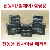 전동스쿠터 전동휠체어 딥사이클 밧데리 PNC12350 PNC12400 PNC12500, 딥사이클배터리 PNC12500