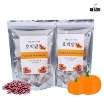 자담팜 국내산 호박팥차 호박수 늙은호박 호박티 팥물 친환경티백 60개입