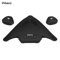 Aibecy MST-X3 EX USB 회의 마이크 스피커폰 2 개의 확장 포함 8m 360 오디오 픽업 지원 Skype MSN QQ, 한개옵션0