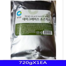 복합조미식품 데미그라스소스 청정원 720gX1EA, 1