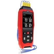 K/J Datalogger 열전대 온도계 3281371.7°C3282500°F 4채널 디스플레이 실시간 데이터 로깅 청각 및 가시 알람 ADJ 보정 USA 미국, K/J Thermocouple