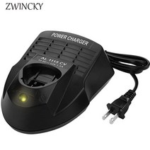 Bosch 10.8V/12V 용 ZWINCKY AL1115CV 배터리 충전기 BAT411 BAT412A 리튬 이온 배터리 전기 드릴 2 607 336 013, [01] US Plug, 01 US Plug