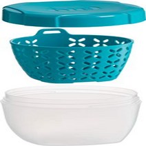 Trudeau Fuel Fruit Container 1 EA Tropical
