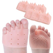 티눈 사마귀 밴드 제거 제거제 방지 2pcs 앞발 패드 5 구멍 벌집 발가락 분리기 소프트 젤 완화 깔창 발 굳은살 물집 c1533 방지, 없음