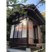 모듈러주택 협소 이동식 하우스 목조 주택 빌라 야외 찻집 홈스테이 정원 부식 방지 목재 간단한 통나무 집 단, 맞춤형 목조주택 / 평방미터당 단가
