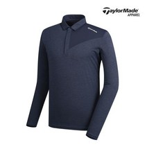 [테일러메이드]남성 사선 배색 카라 티셔츠 TMTYK1902-915