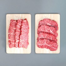 하이마블 냉장 프라임 부채살 400g + 냉장 CAB 살치살 300g 미국산 소고기 허브솔트 5g 2봉 증정, 상세페이지 참조