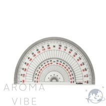 VEDANE 반원분도기 18CM 제도용품