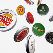 108골프 패러디 로고 볼마커 18종 택 1, 골프워즈