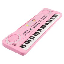 전자피아노 미니피아노 휴대용피아노 입문용디지털피아노 61 키 음악 전자 키보드 for key board electric piano child, 없음