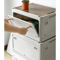 캠핑폴딩박스 차박 캠핑 접이식 박스 테이블 우드상판 대용량 84L 116L 143L