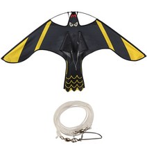 조류퇴치기 비둘기퇴치기 새 참새 유해조수 anti bird fly hawk kite bird repeller large eagle kites scarecrow 미끼 for, 140x70cm