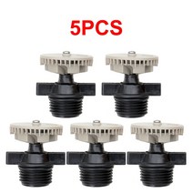 동력살분무기 고압살수기 농약살포기 무선방역기 엔진 전동 농업 관개 큰 흐름 360 도 자동 회전 노즐 정원, 02 500-800L h 5PCS, 02 500-800L h 5PCS