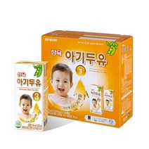 삼육두유 아기두유 3단계 190ml, 두유, 80개