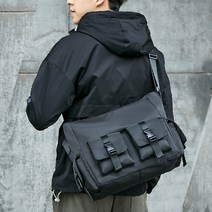 [브랜드 쿠] 투포켓 스트랩 메신저백