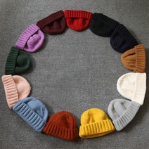 쫀쫀한짜임 와치캡 핫아이템 니트 숏비니 데일리룩 멋내기 사랑스러운 잇템