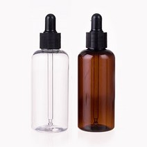 [버블빈] 스포이드용기 스포이드공병-100ml(PET재질), 투명용기