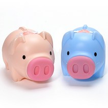 팬시 돼지저금통(중) 2p 저금통/돼지저금통/팬시용품/다용도저금통/귀여운저금통