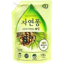 자연퐁 LG 주방세제 리필형 7종, 솔잎 1.2kg, 1개