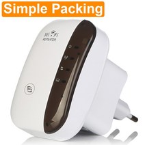 300Mbps 와이파이 리피터 익스텐더 라우터 신호 증폭기 무선 부스터 장거리 액세스 포인트, CHINA_EU Plug | white 1