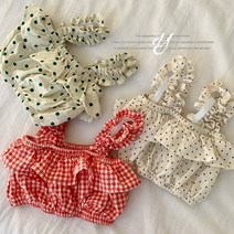 모데쯔 아동 키즈 봄 큐브 조끼 놀이방 유치원 등원룩