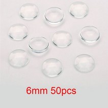 쥬얼리 보석 제작도구 타원형 평면 후면 유리 카보 숑 카메오 6mm 8mm 10mm 30mm Diy 쥬얼리 제작 결과물