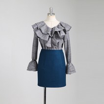 스커트홀릭 SK0803 모직 미니스커트