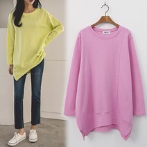 8337 (국내산) 롱 오버핏박스 티셔츠맨투맨여성봄가을