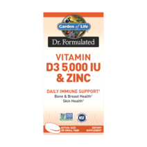 가든오브라이프 Dr. Formulated 비타민 D3 5 000 IU + 아연 30정