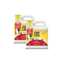 타이디캣 24/7 퍼포먼스 6.35kg 고양이모래 2개