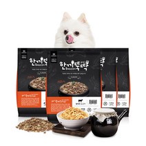 한끼뚝딱 클래식 국산 강아지사료 2.4kg+사은품, 4_오리고기 2.4kg + 사은품