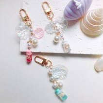 쉘브 앰플 키링 키홀더 버즈 에어팟 A741, 블루