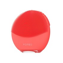 포레오 클렌징 브러시 양면 루나 4 미니 코랄