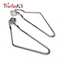 할리데이비슨 아이언883Triclicks 오토바이 안장 가방 서포트 바 마운트 브래킷 새들백 지원 할리 Sportste, 02 Chrome