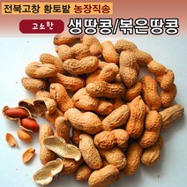 [고창군] 국산 땅콩 볶은땅콩 볶음 생알땅콩 1kg, 볶은땅콩(1kg), 1개