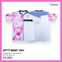 테크니스트 아울렛 21TT-8221 WH 남녀공용 배드민턴 반팔티셔츠 커플