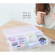 소품 장난감 미니카정리함 네일파츠 중형 양말 속옷, 1개