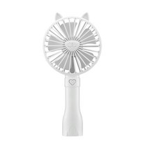 네오팩토리 네오캣팬 휴대용 선풍기, NEO7001, 화이트