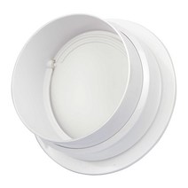 역류방지밸브파이프라인 환기 피팅용 역류 방지 체크 밸브 mm 원형 덕트용 단방향 값, 01 4inch 100mm