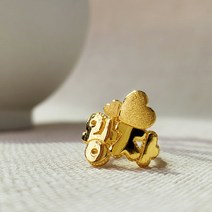 왕자하트 순금 돌반지 1.875g 3.75g 아기 조카 백일 돌잔치선물 손자 돌선물