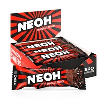 NEOH 프로틴바 저탄수 로우 슈가 초콜릿 크런치 12개입 x 2팩, 1개입, 기본